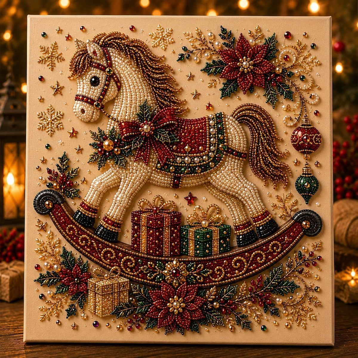 Christmas Angel Bell Diamond Painting DIY Set