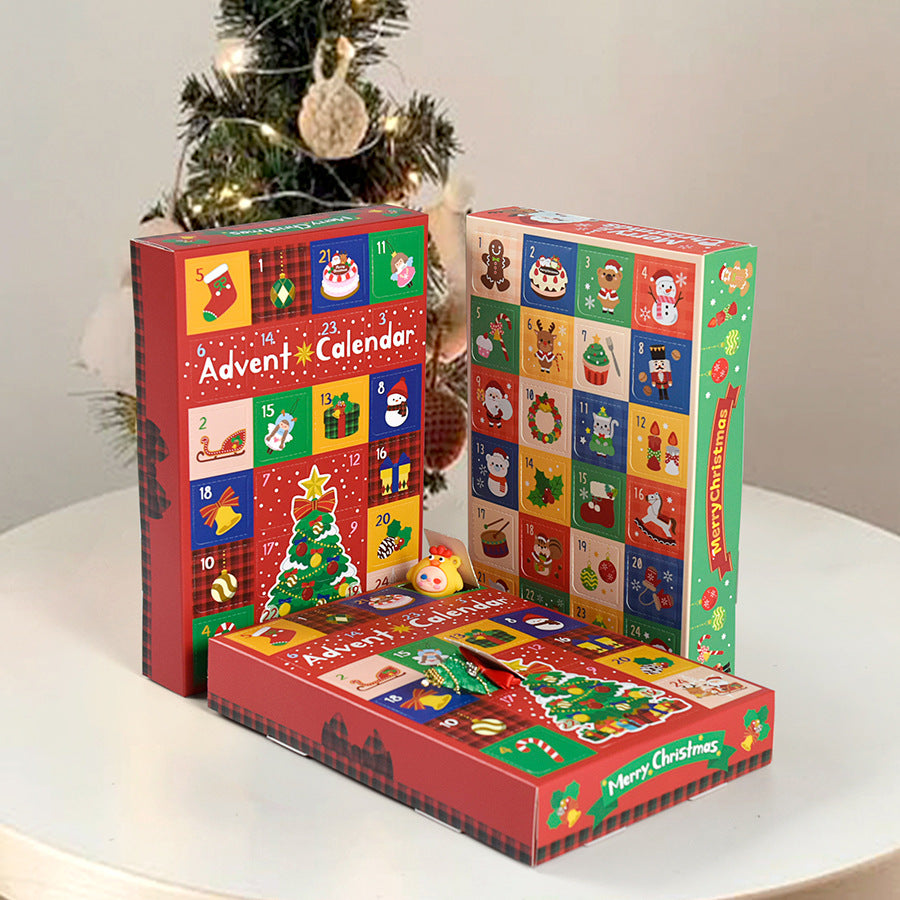 24-Grid Christmas Blind Box Empty Gift Packaging