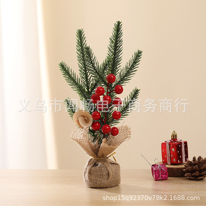 Simulated Mini Christmas Tree Decoration
