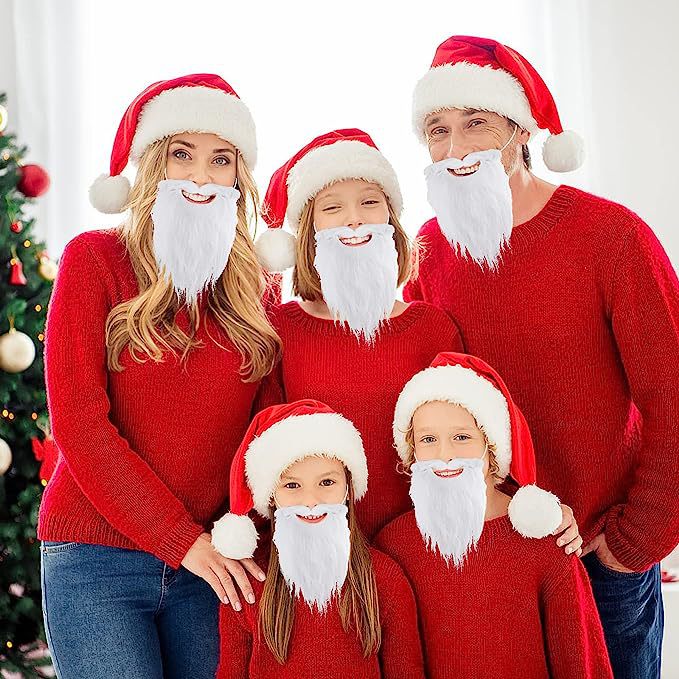 Santa Claus Fake Beard Costume Accessory