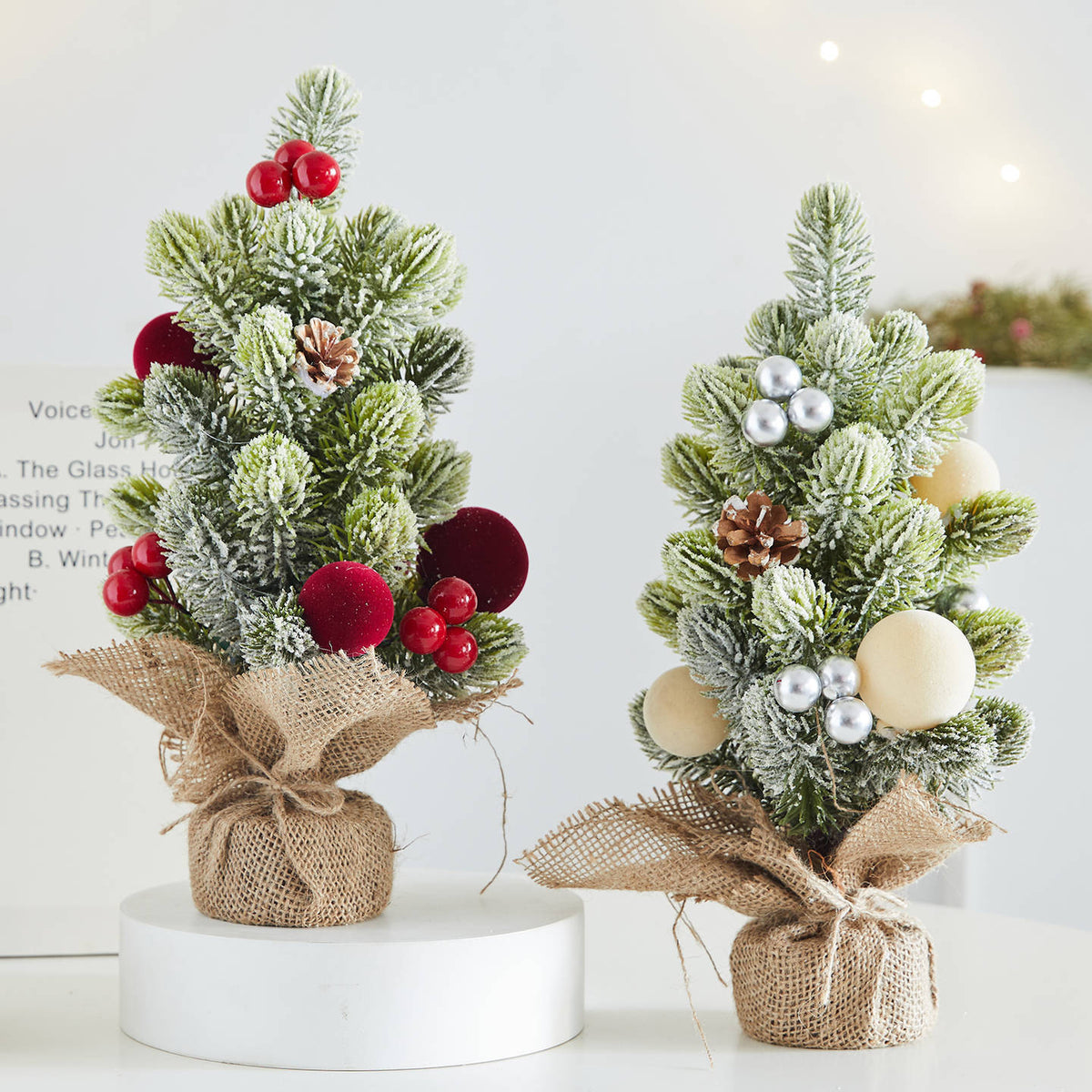 Tabletop Christmas Tree Decoration ? 36cm