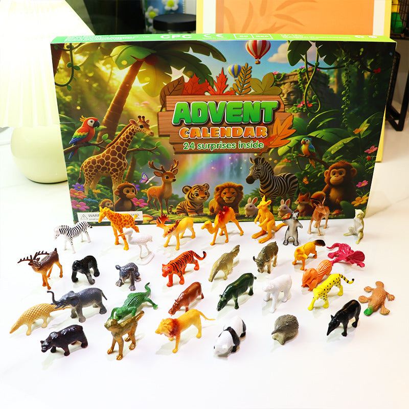 Christmas Countdown Calendar with 24 Surprise Toys