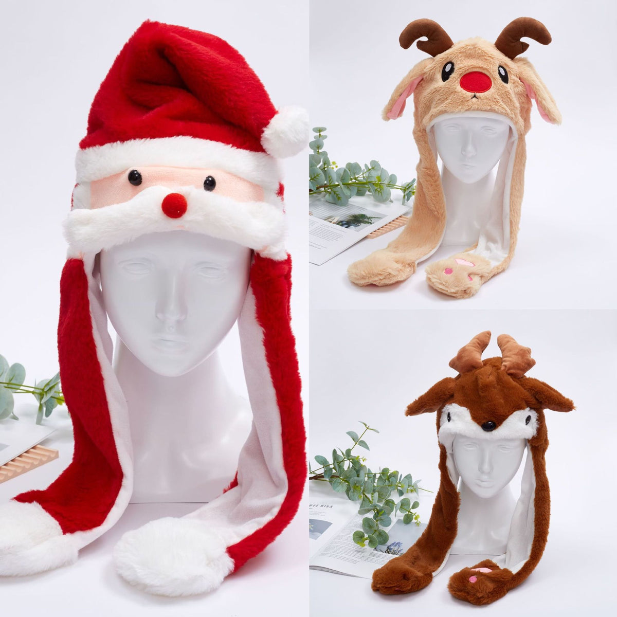Christmas Plush Animal Toy