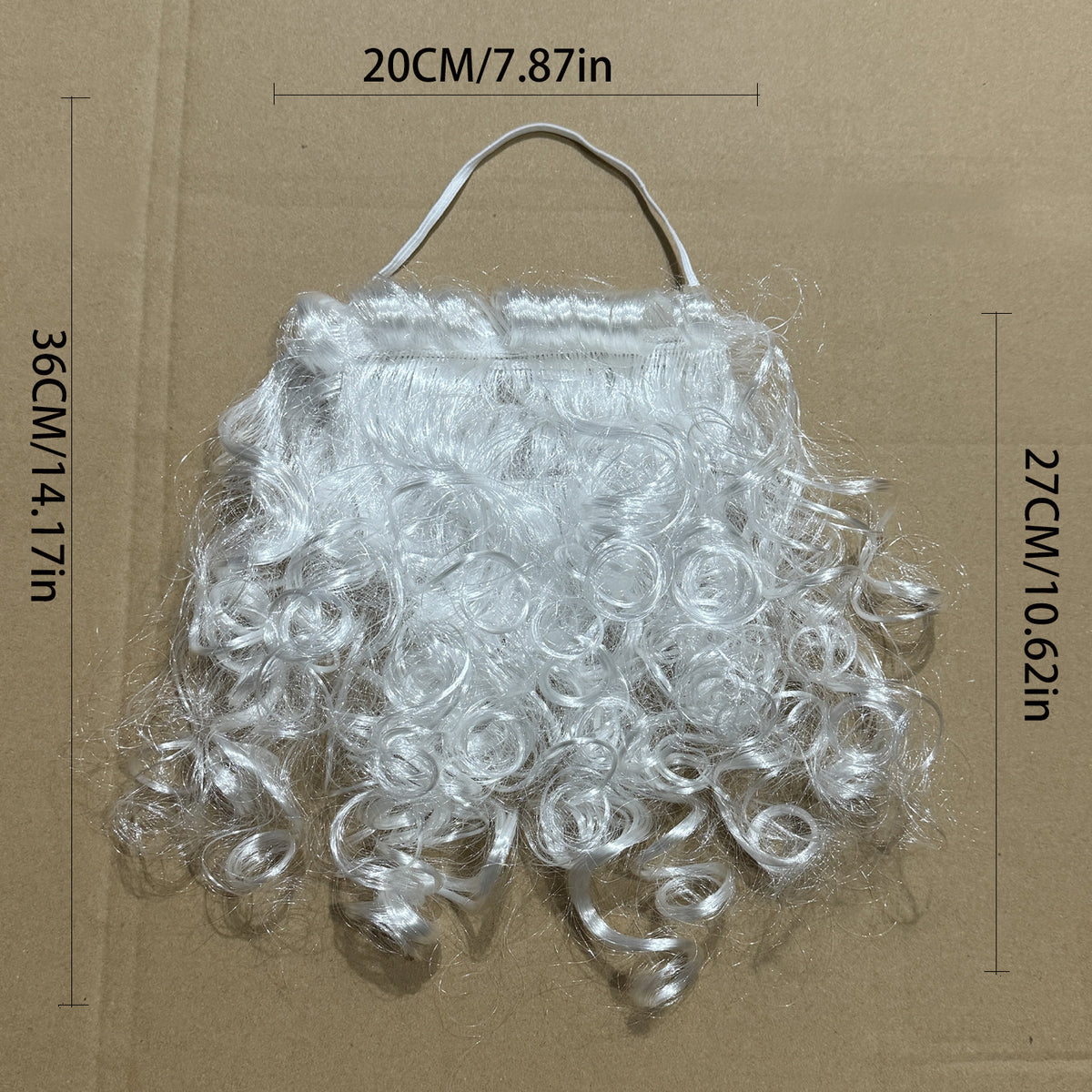 Santa Claus Fake Beard Costume Accessory