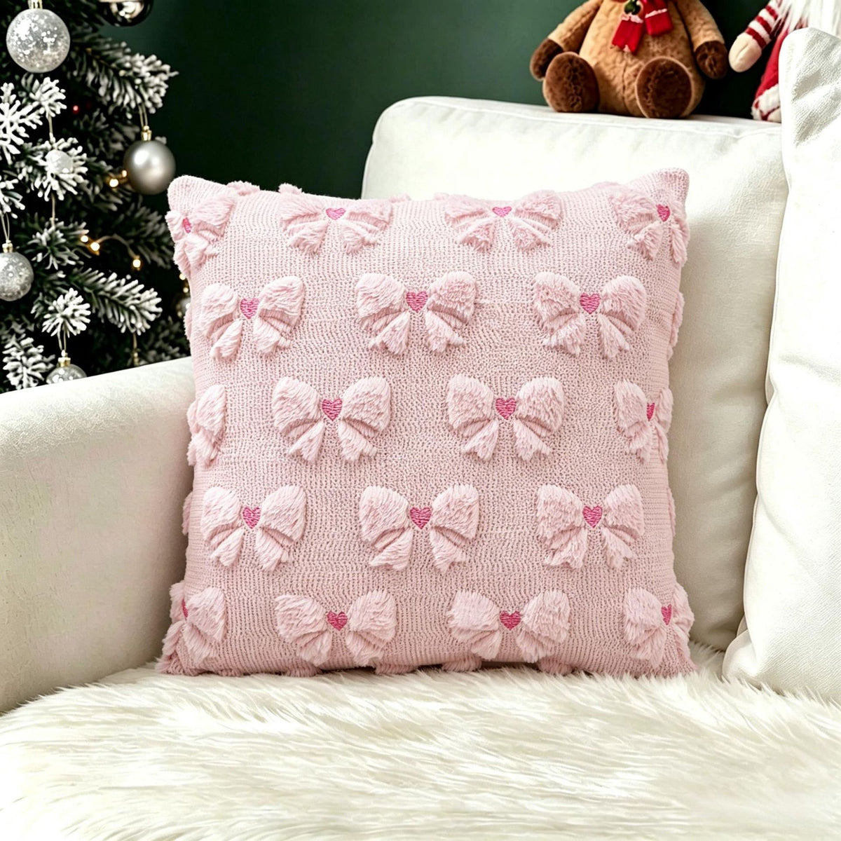 Christmas Retro Cushion Cover