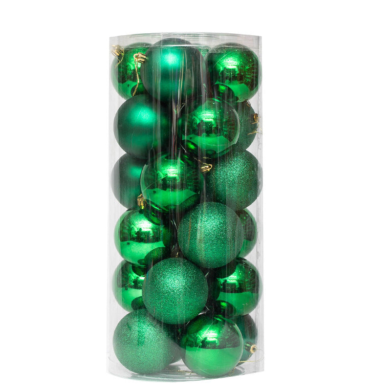 Plastic Electroplated Christmas Tree Decoration Balls