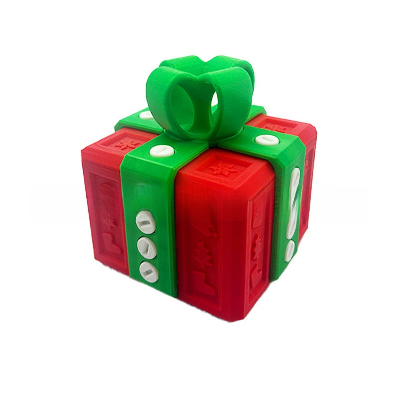 3D Printed Christmas Tree Novelty Gift Box