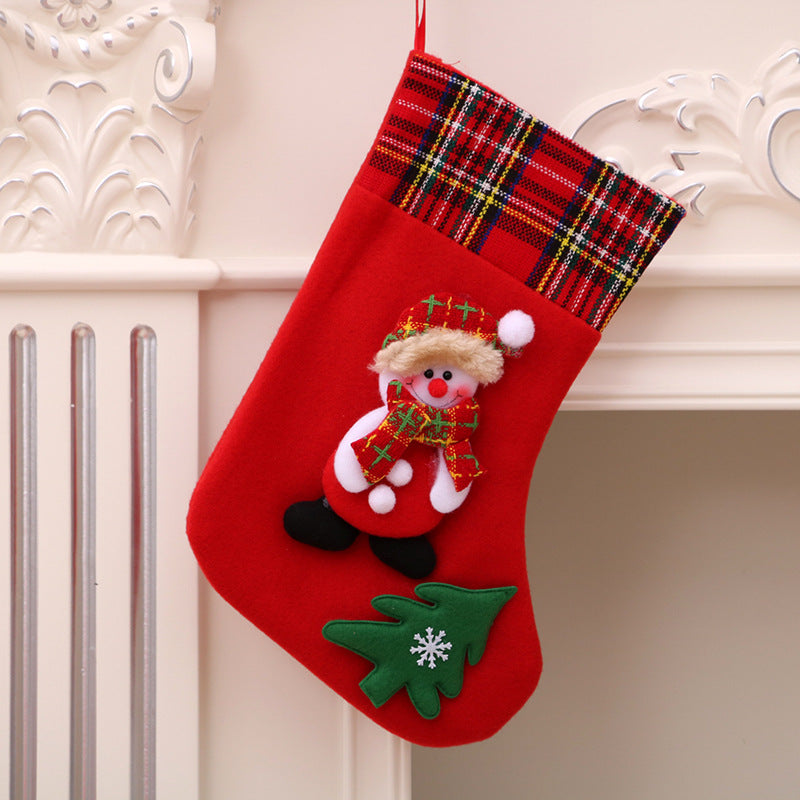 Christmas Gift Sock Hanging Bag