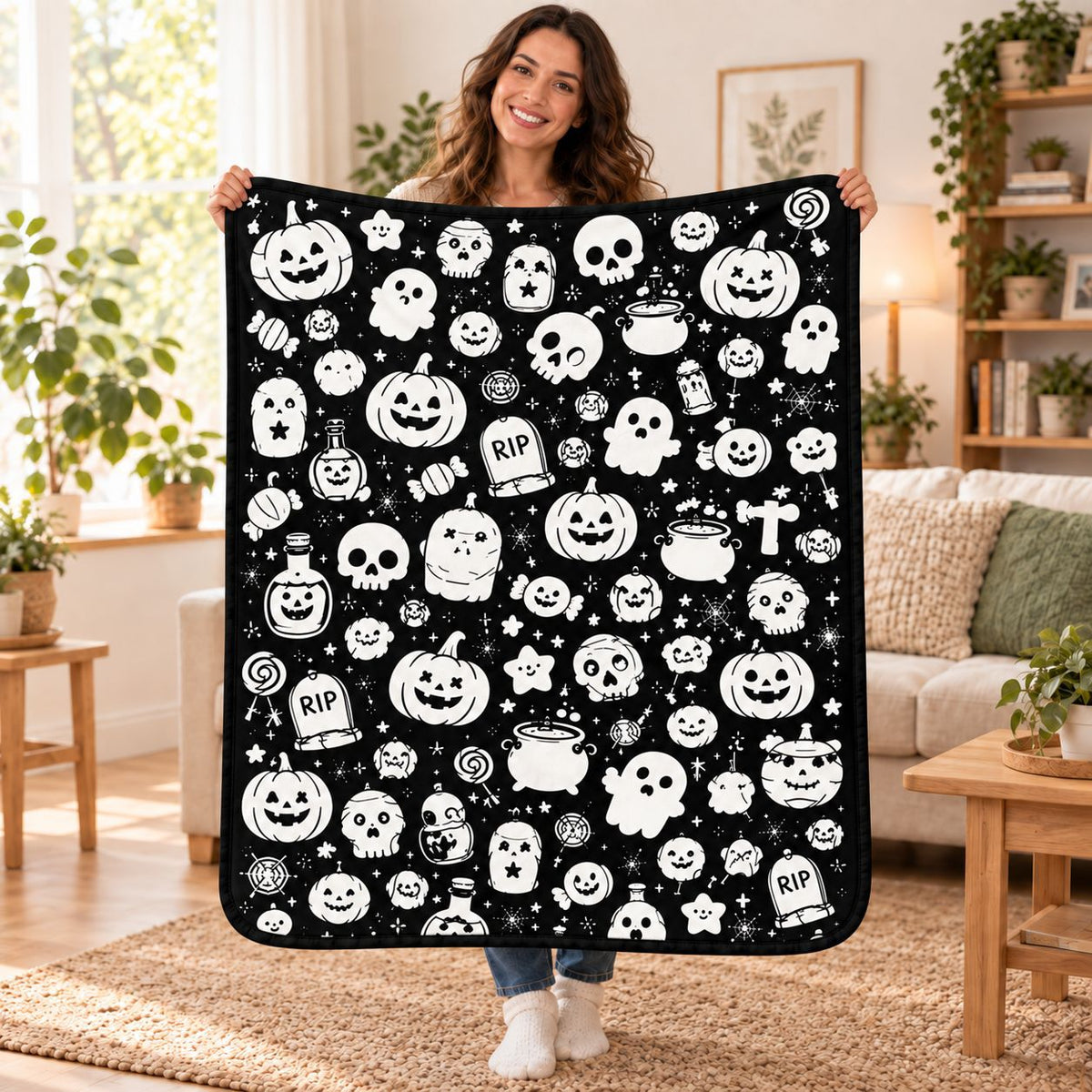 Christmas DIY Decal Blanket