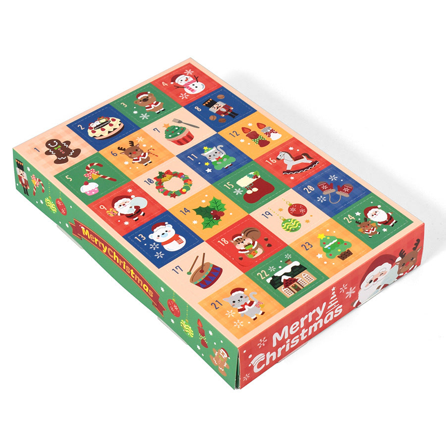 24-Grid Christmas Blind Box Empty Gift Packaging