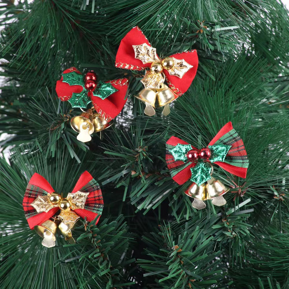 Christmas bow with bells