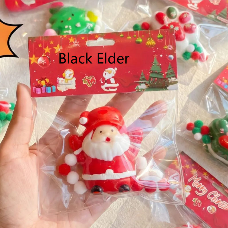 Christmas Themed Slow Rebound TPR Squishy Toy