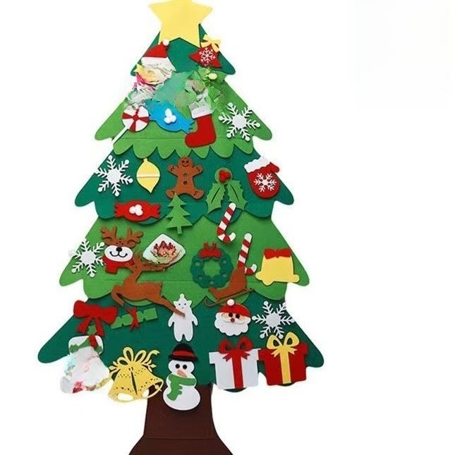 Handmade Felt Christmas Tree Decoration Hanging Ornament