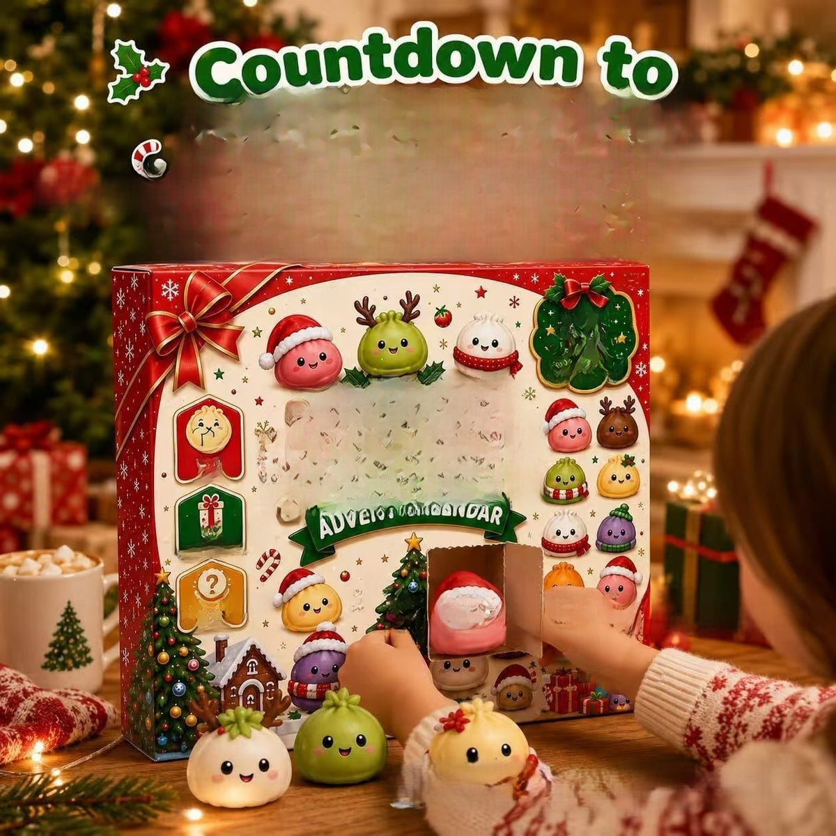 Christmas Squishy Advent Calendar Toy