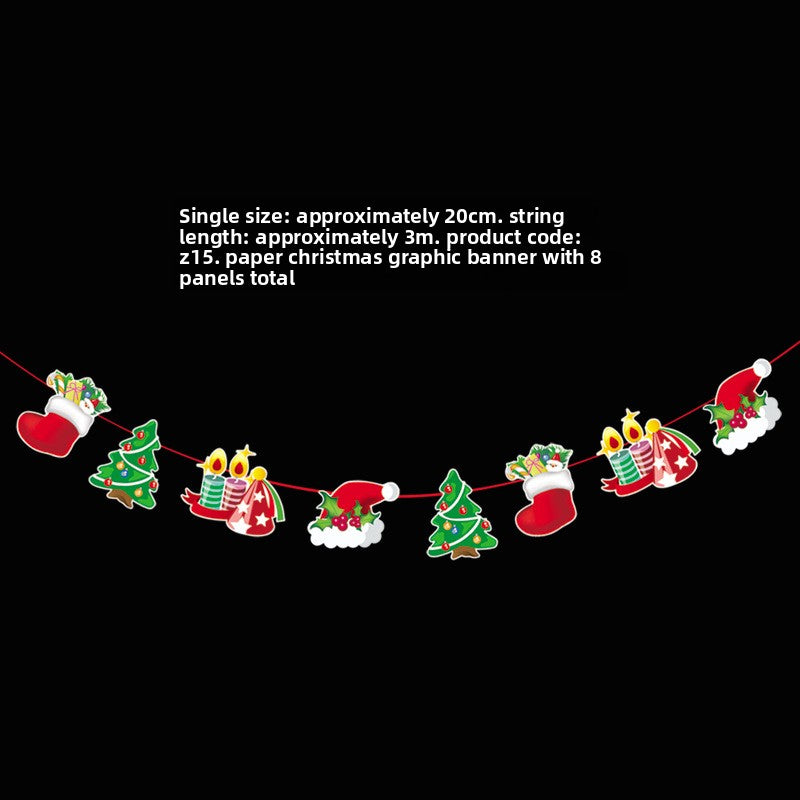 Christmas lace decoration pendant