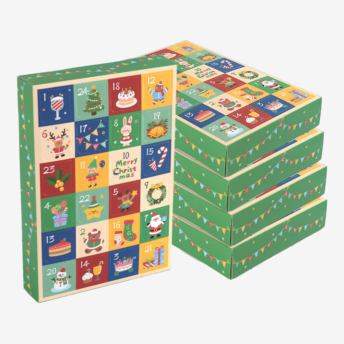 24-Grid Christmas Blind Box Empty Gift Packaging