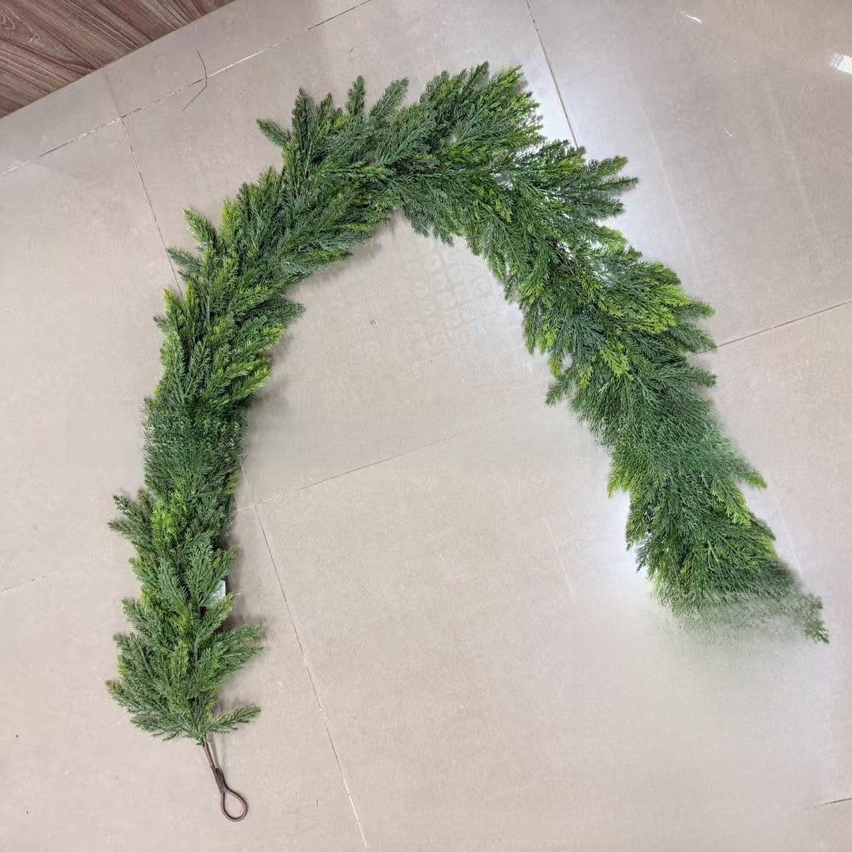 Christmas Cedar Wreath Garland for Home Decoration