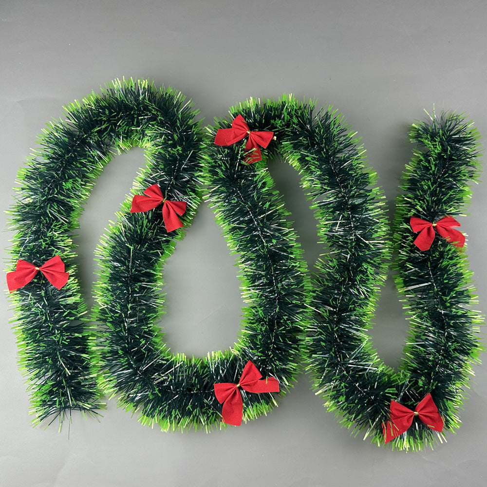 Christmas Decorative Wool Strip with Bows