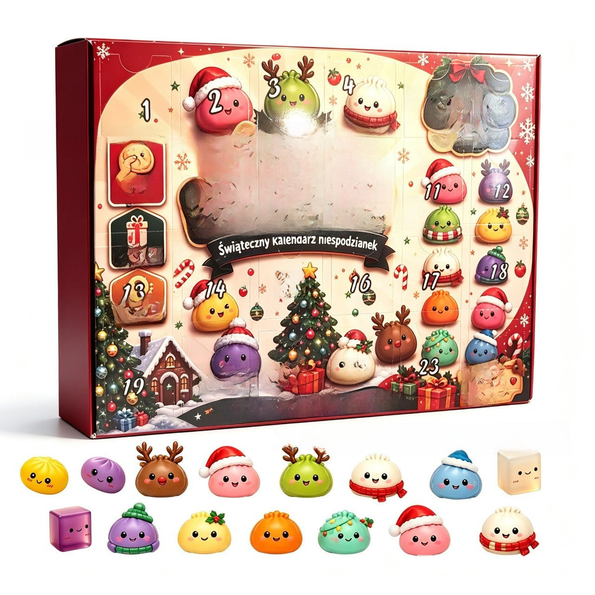 Christmas Squishy Advent Calendar Toy