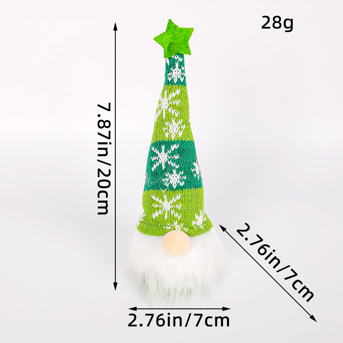 Christmas Lighted Doll Ornament