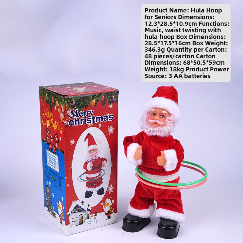 Climbing Pearl Santa Claus Electric Toy