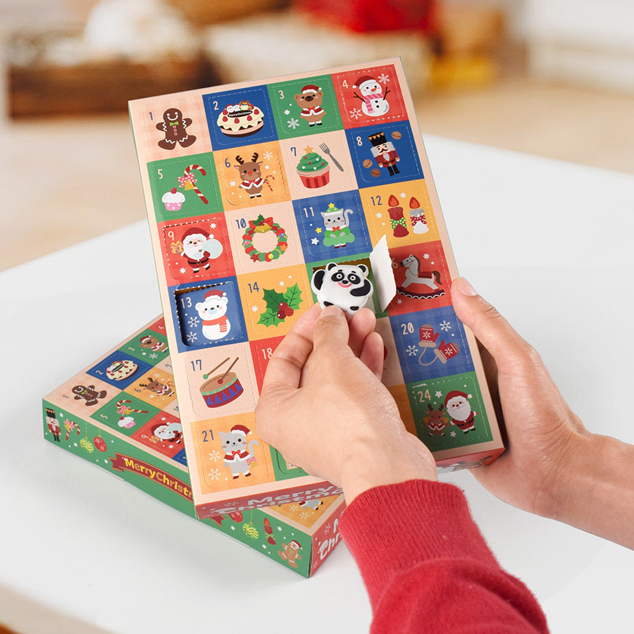 24-Grid Christmas Blind Box Empty Gift Packaging