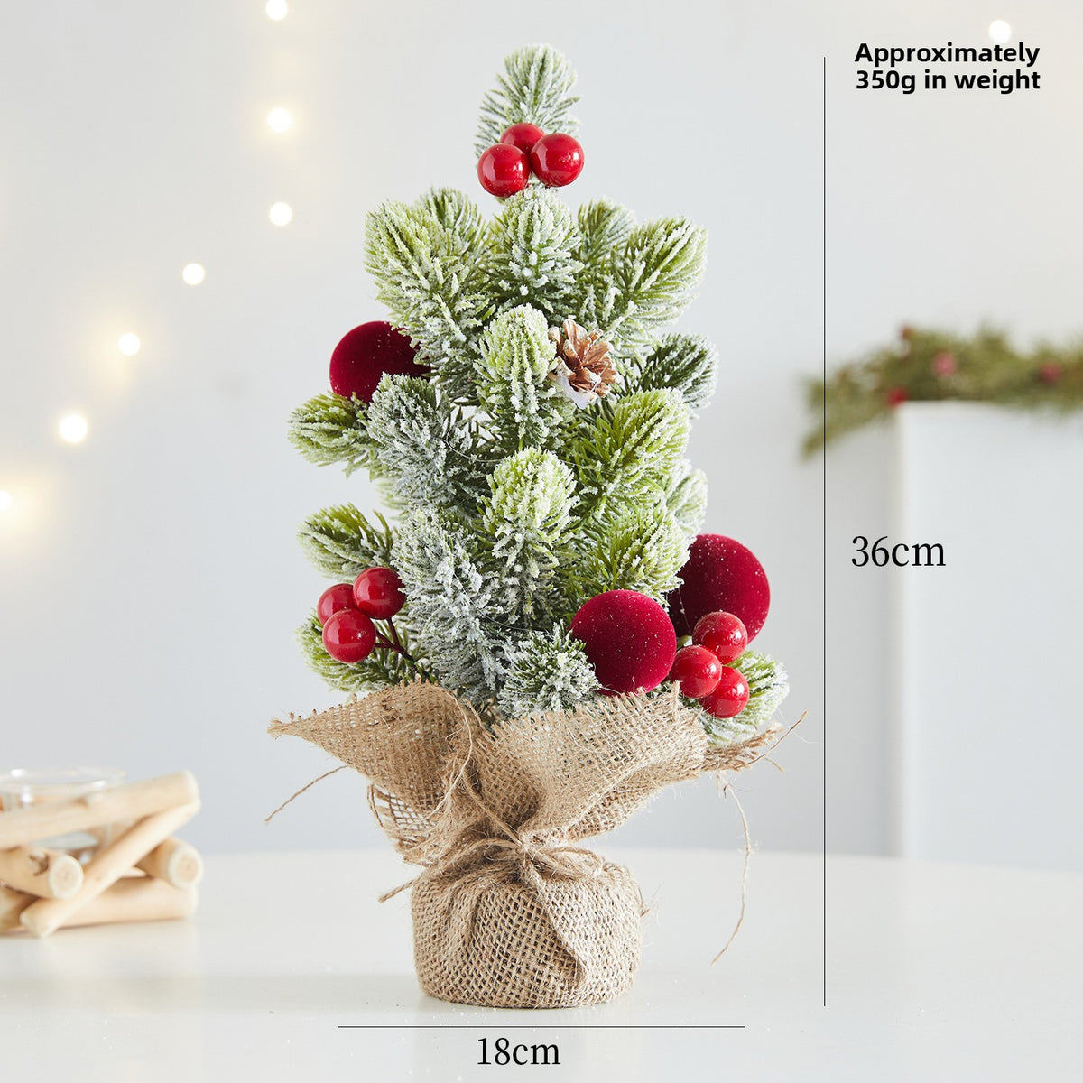 Tabletop Christmas Tree Decoration ? 36cm