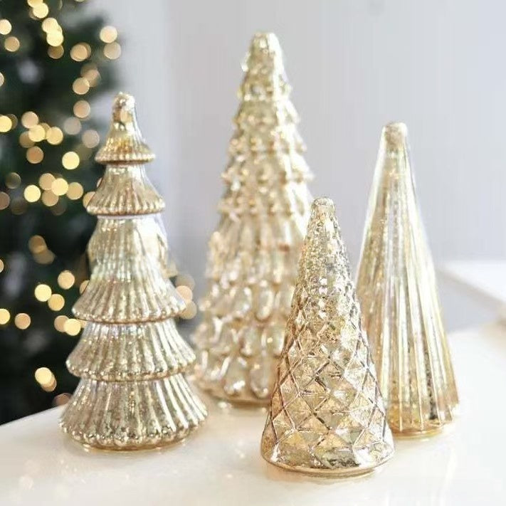 Plastic Christmas Tree Ornaments Set
