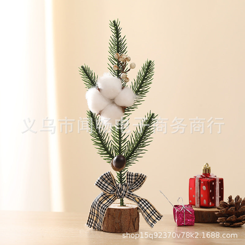 Simulated Mini Christmas Tree Decoration
