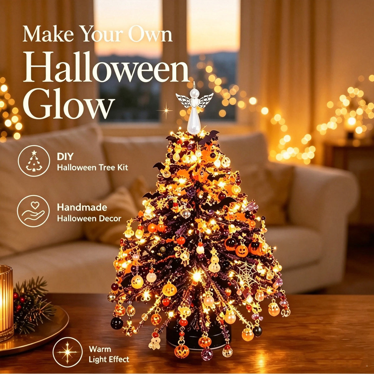 DIY Beaded Christmas Tree Craft Kit