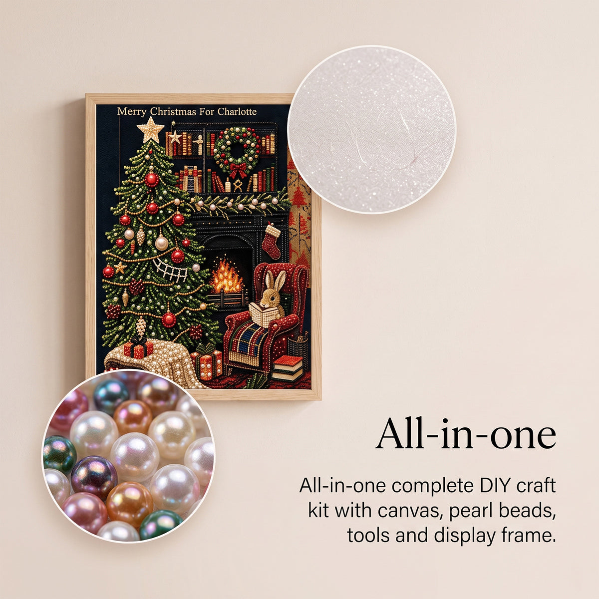 Diamond Painting Kit Christmas Decor 3D Art