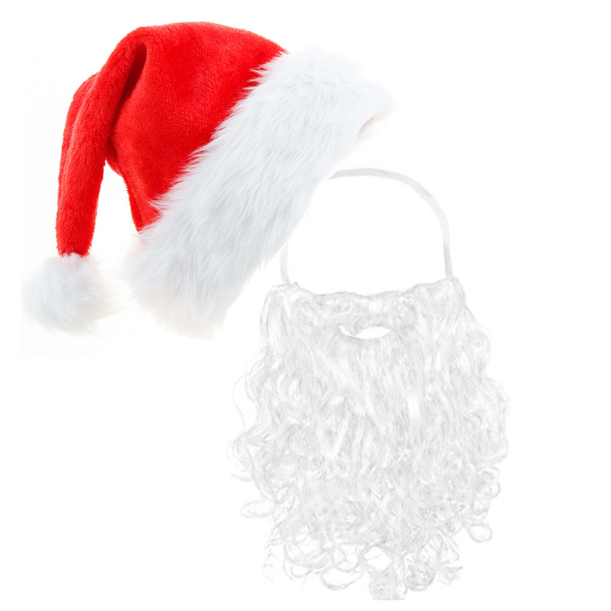 Santa Claus Fake Beard Costume Accessory
