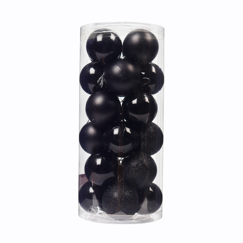 Plastic Electroplated Christmas Tree Decoration Balls