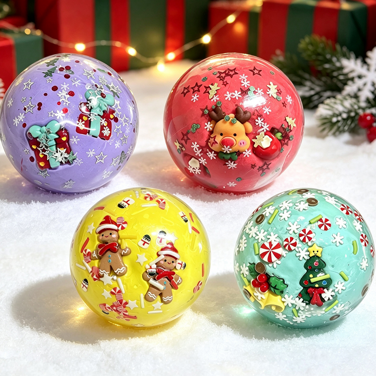 Christmas Theme Sensory Stress Relief Ball