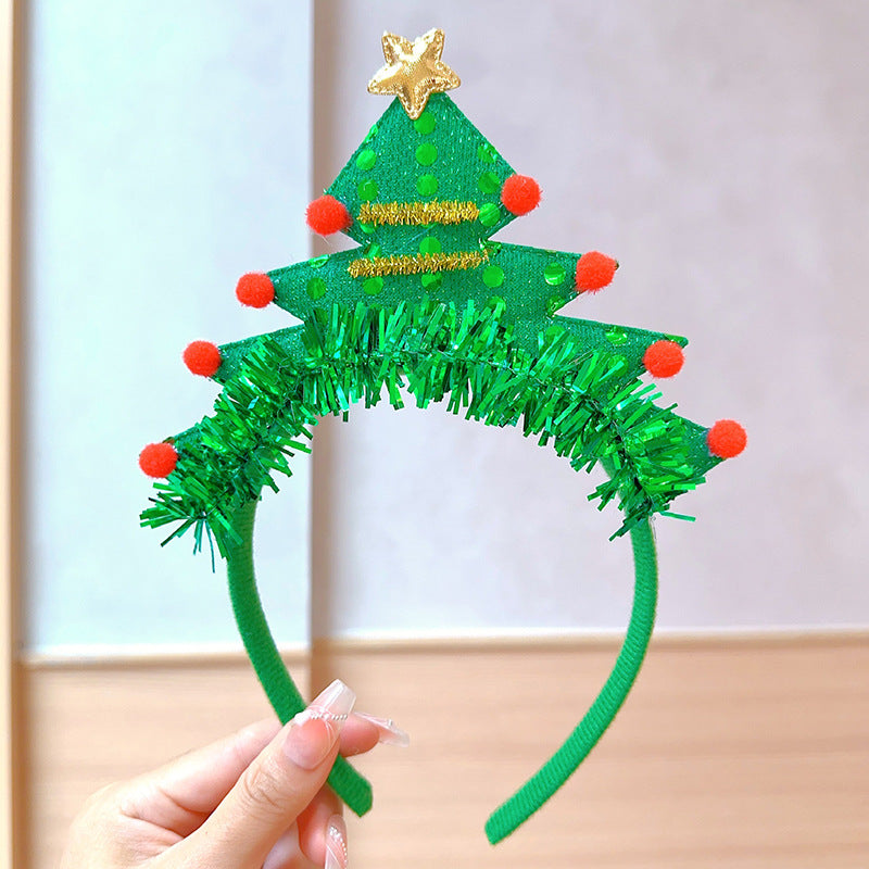 Christmas antler hairpin