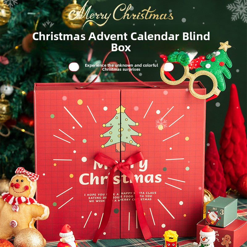 Christmas Countdown Calendar Gift Box Set