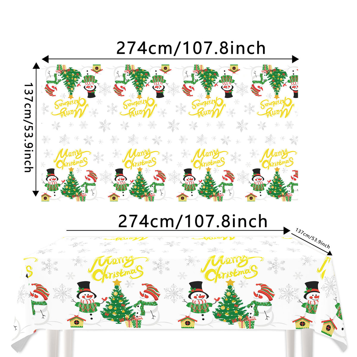Christmas tablecloth