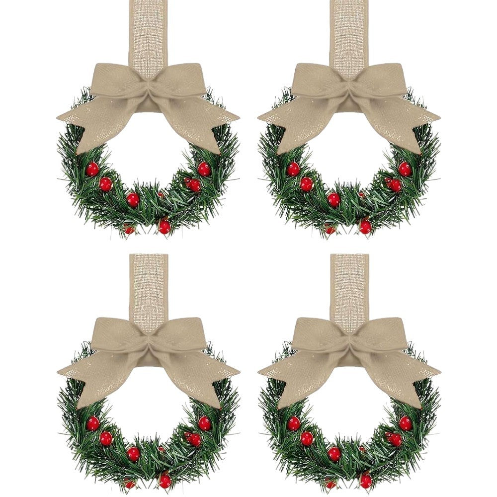 Christmas Decoration Wreath with Berries