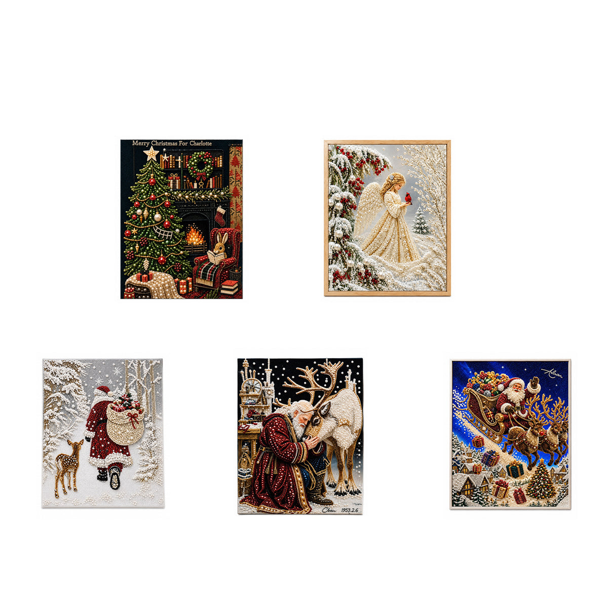 Diamond Painting Kit Christmas Decor 3D Art