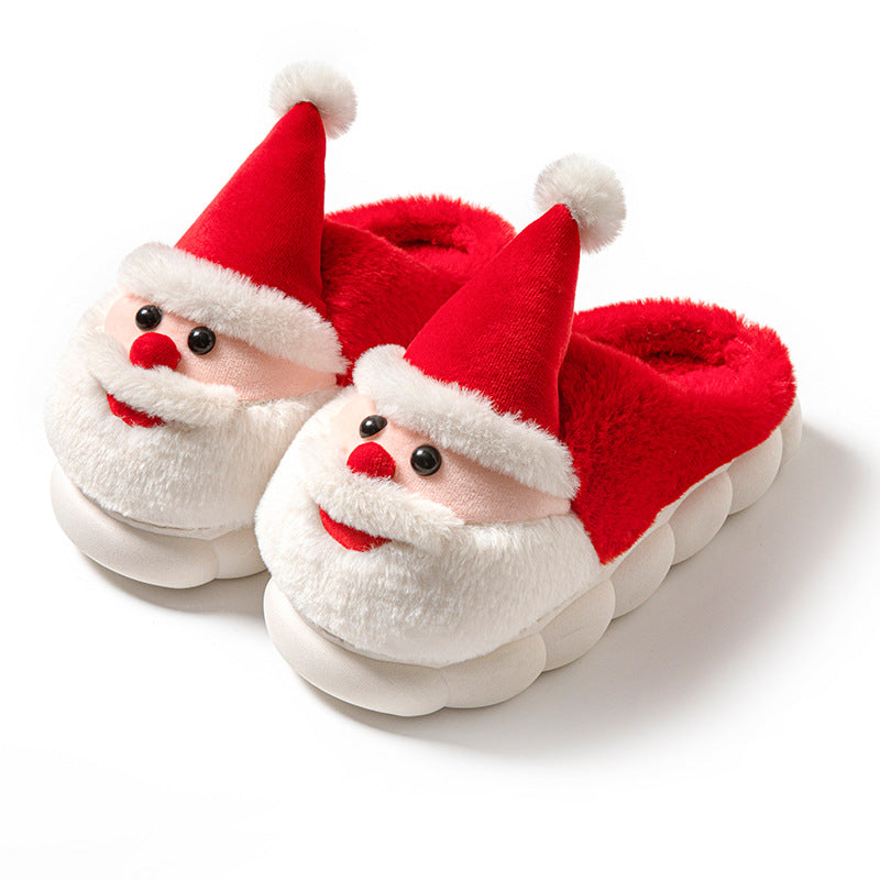 Santa Claus Home Slippers Thick-Soled Non-Slip
