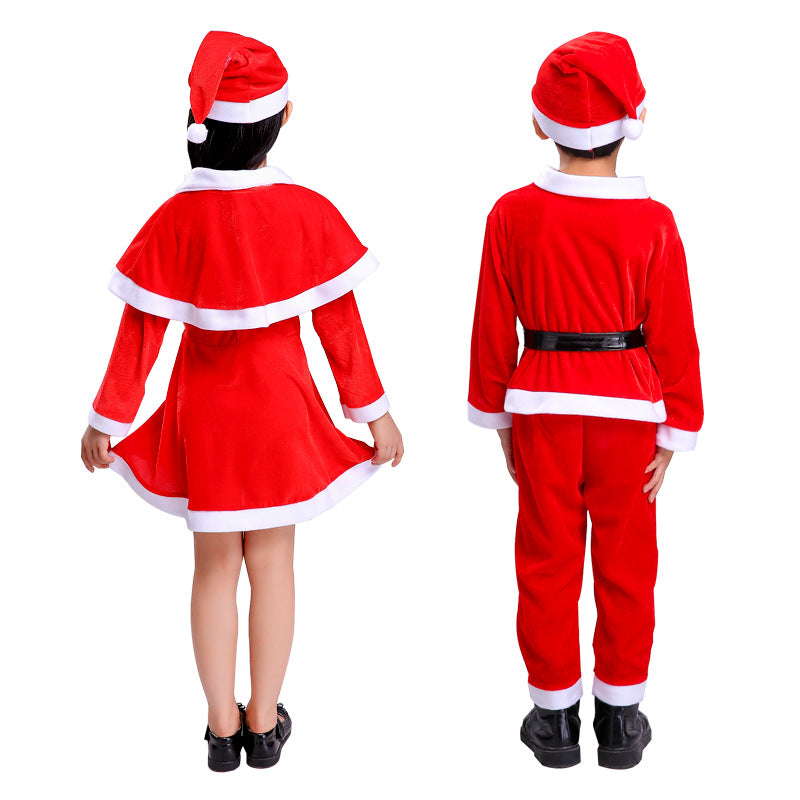 Children's Santa Claus Performance Costume