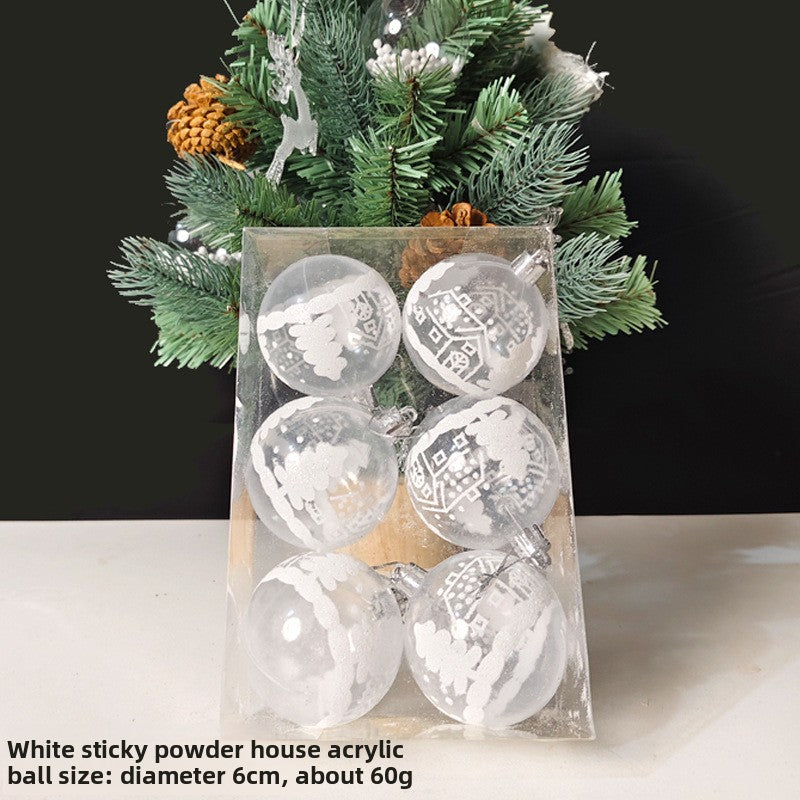 Festive Christmas Tree Decoration Balls