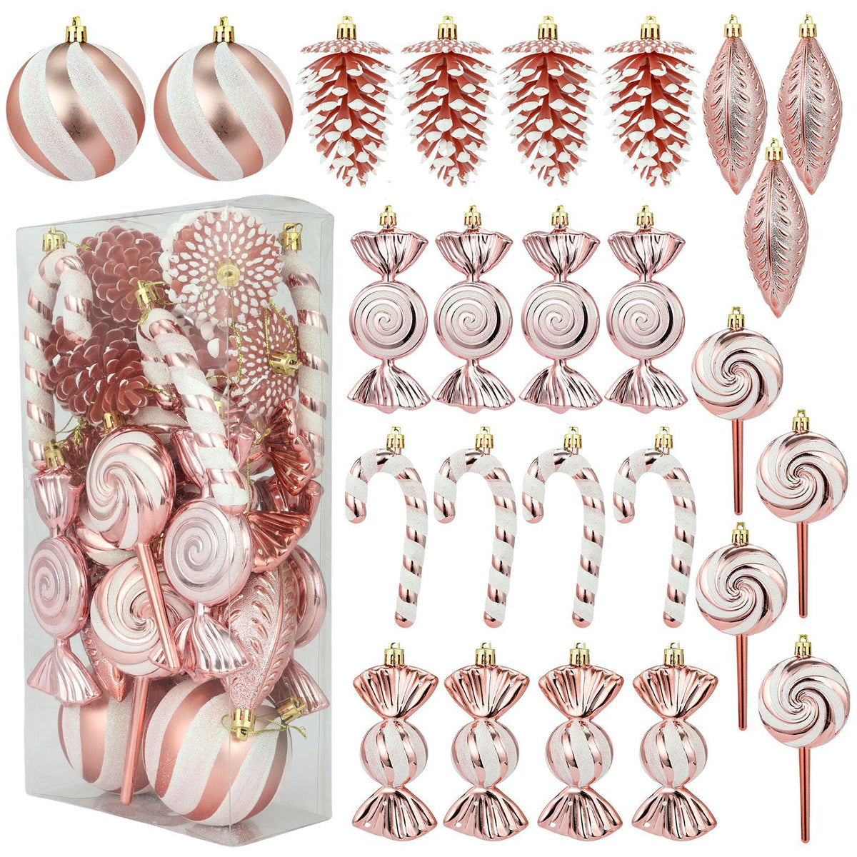 Christmas tree decoration pendant set