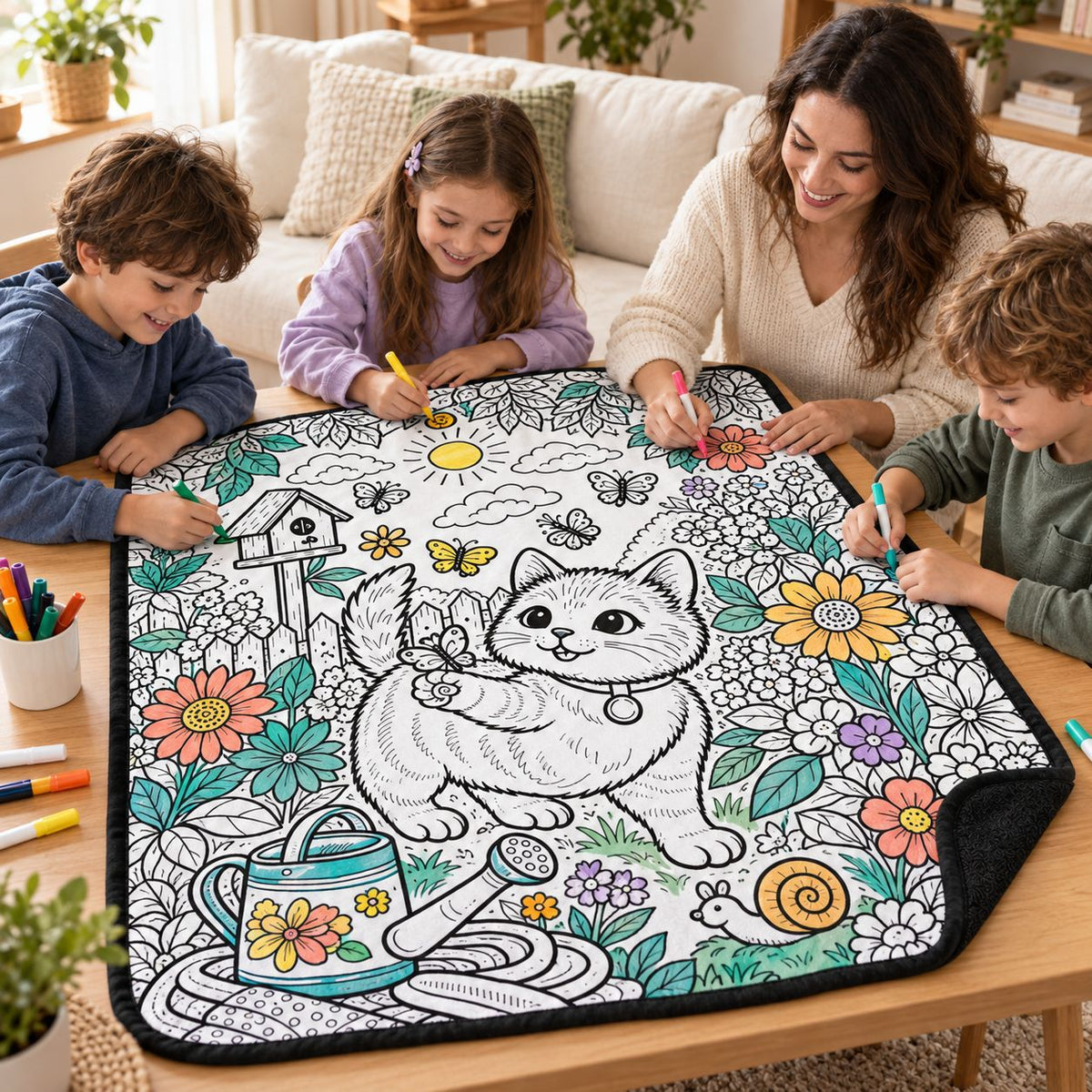 Christmas DIY Decal Blanket