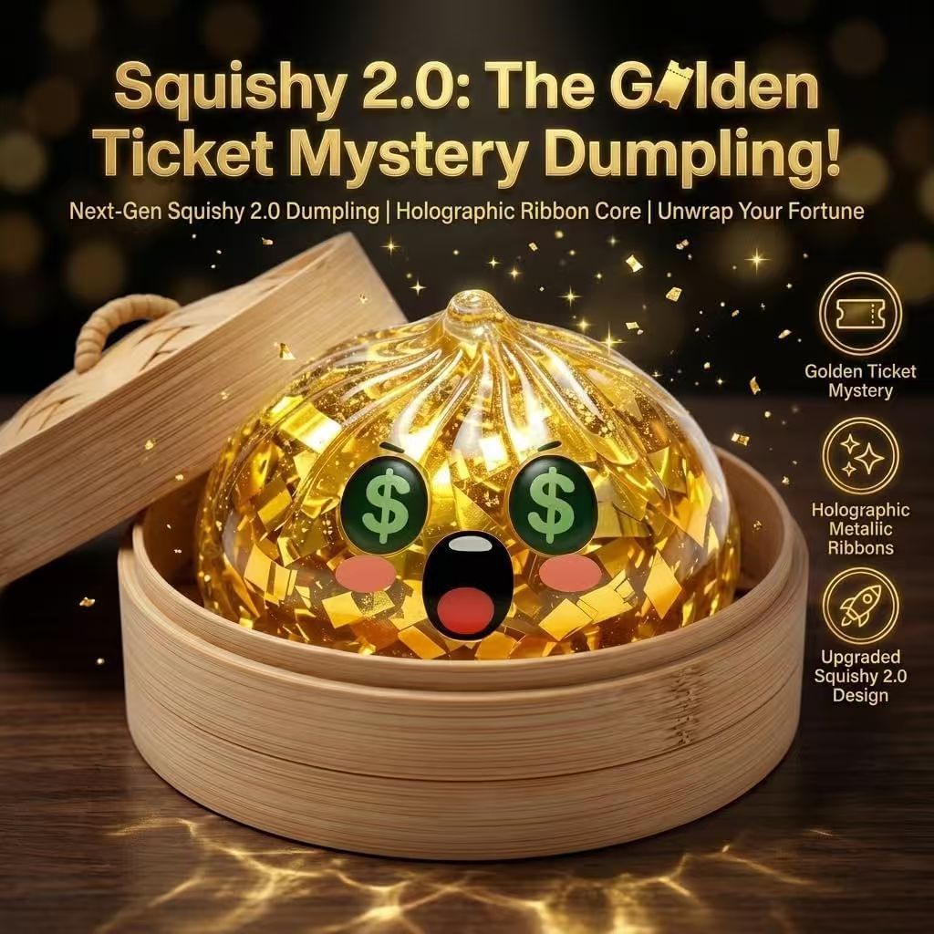 Christmas Dumpling Squeeze Toy
