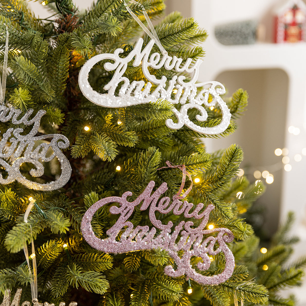 Christmas Letter Pendant DIY Hanging Decoration