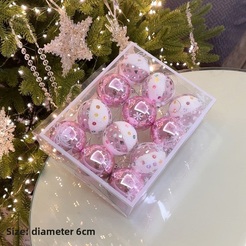 Festive Christmas Tree Decoration Balls