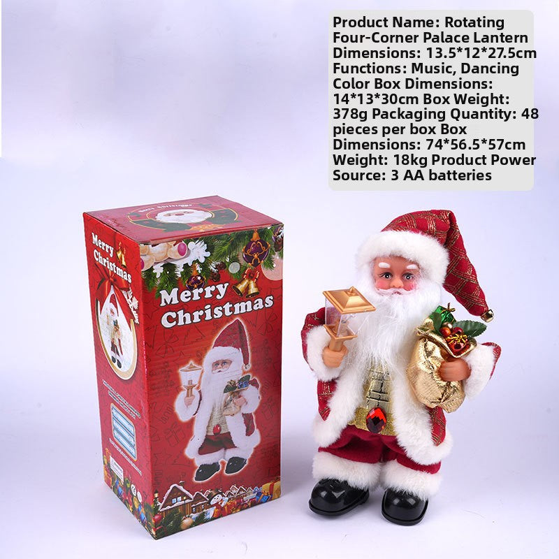 Climbing Pearl Santa Claus Electric Toy
