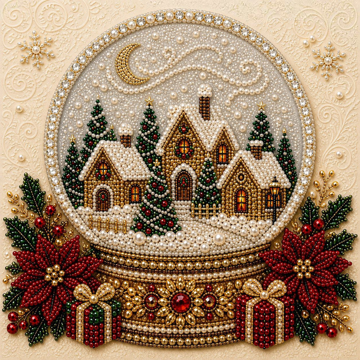 Christmas Angel Bell Diamond Painting DIY Set