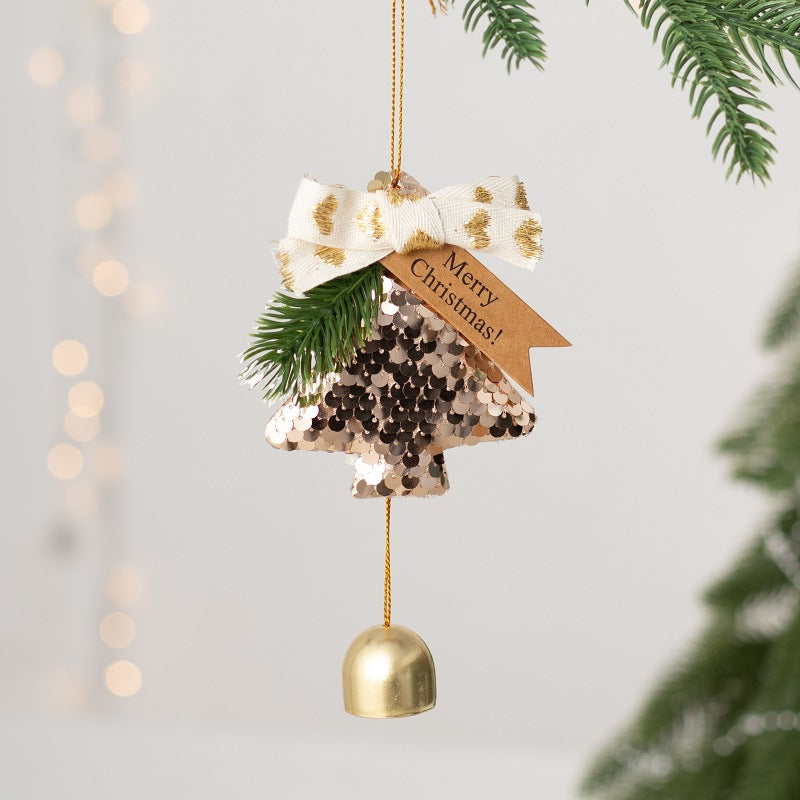 Christmas bell pendant